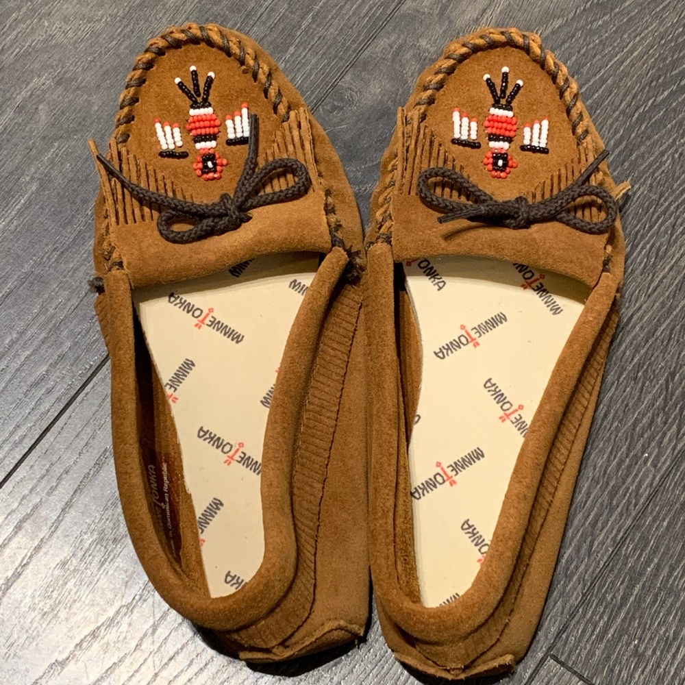 Minnetonka Thunderbird Softsole Moccasin